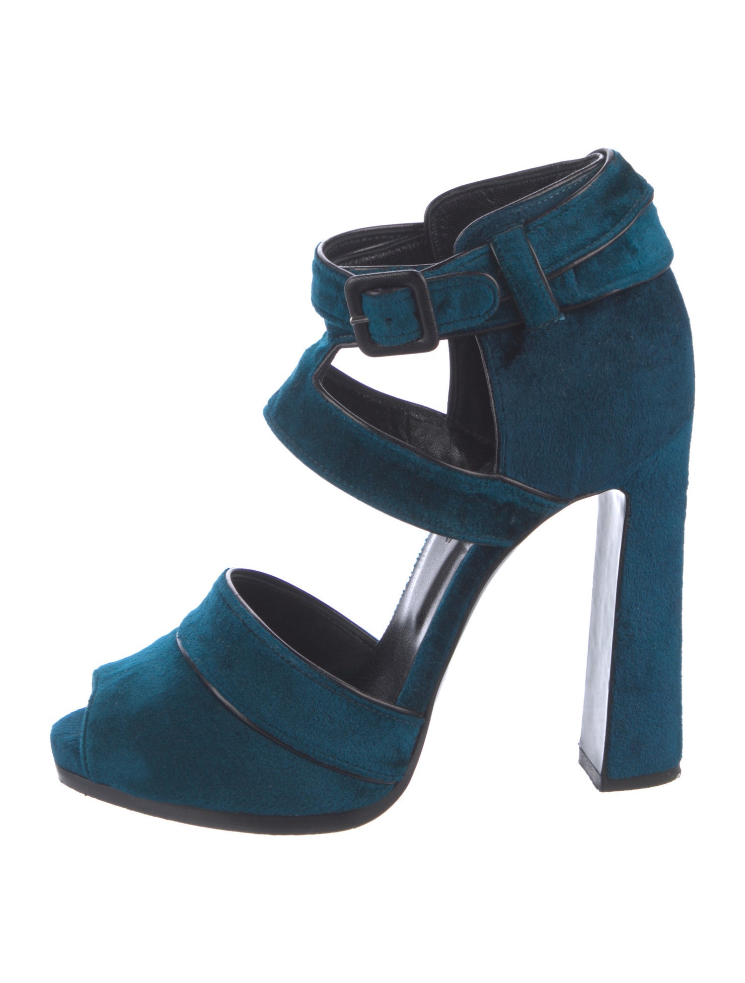 Hermès Velvet Sandals